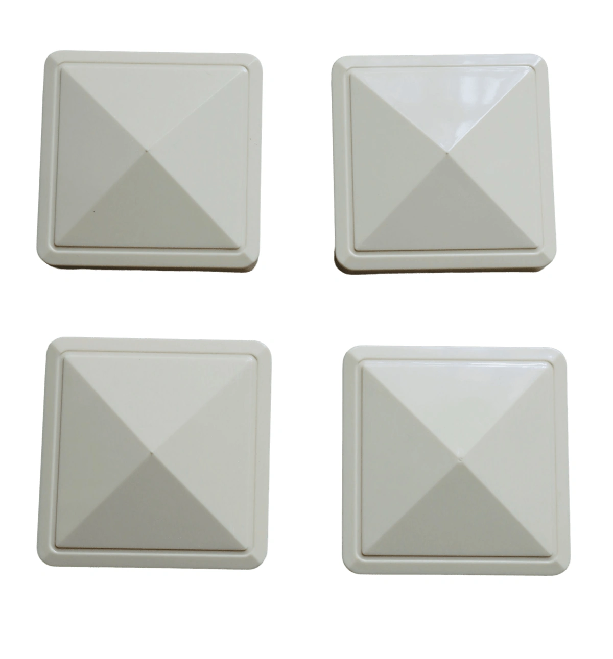Chapeaux seuls pour poteaux Primaprotect, lot de 4.