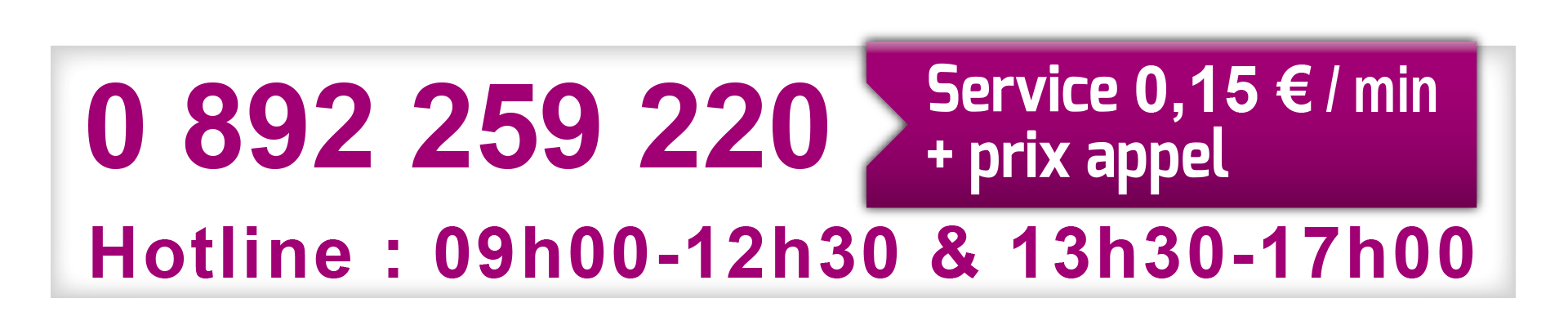 Hotline Firstinnov 0 892 259 220
